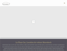 Tablet Screenshot of laplazacar.com